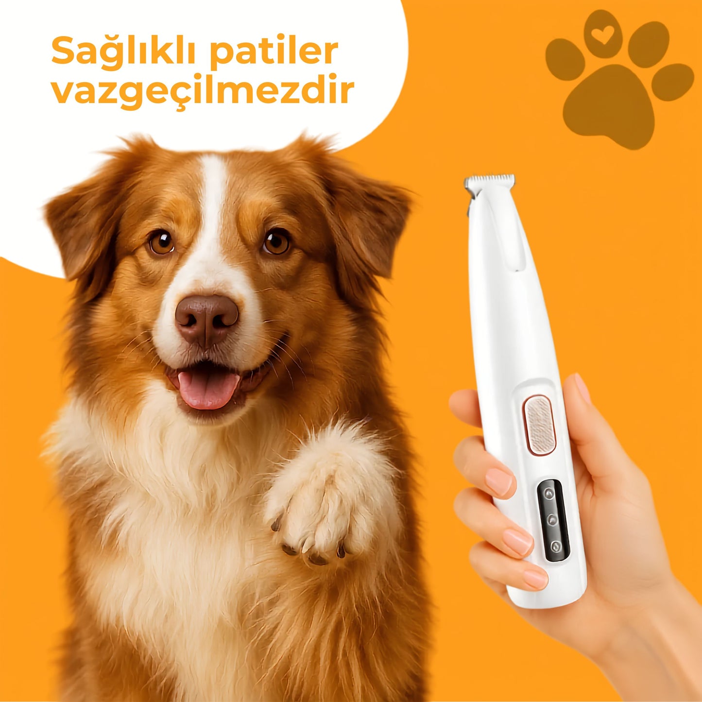 elektrikli tıraş makine evcil hayvan