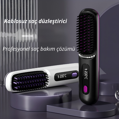 kablosuz saç düzleştirici tarak